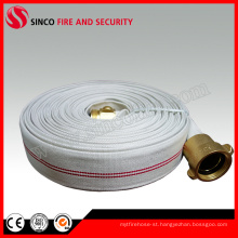 Single Jacket Fabric Fire Hose with Nh Fire Hose Coupling